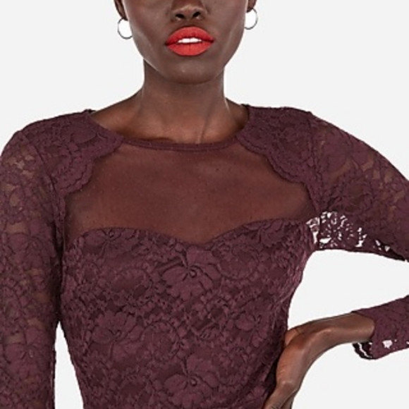 Express Lace Dress - Picture 2 of 12